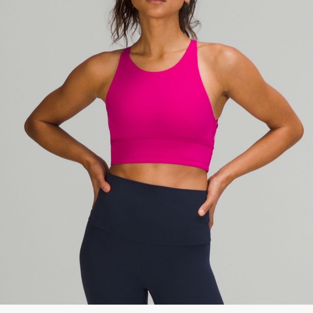 Lululemon FREE TO BE HIGH-NECK LONGLINE BRA